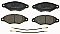 Front Brake Pads to fit Nissan KUBISTAR Van (X76) 1.2 16V and others