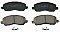 Front Brake Pads to fit Chrysler SEBRING (JS) 2.0 CRD and others