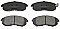 Front Brake Pads to fit Fiat SEDICI (189) 1.6 16V and others