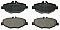 Front Brake Pads to fit Mercedes-Benz E-CLASS (W211) E 200 Kompressor (211.041) and others