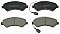 Front Brake Pads to fit Citroen JUMPER II Bus 2.2 HDi 120 and others