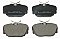 Rear Brake Pads to fit Land Rover Discovery II (L318) 2.5 Td5 4x4 and others
