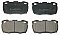 Front Brake Pads to fit Land Rover 110/127 (LDH) 2.5 TD 4x4 and others