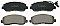 Front Brake Pads to fit Nissan NV400 Bus (X62, X62B) dCi 100 and others