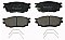 Front Brake Pads to fit Mazda 6 Hatchback (GG) 1.8 and others
