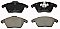 Front Brake Pads to fit Citroen C4 Coupe (LA) 2.0 HDi and others