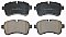 Rear Brake Pads to fit Iveco DAILY IV Platform Chassis 35C13