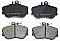 Front Brake Pads to fit Mercedes-Benz C-CLASS (W202) C 180 (202.018) and others