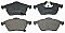 Front Brake Pads to fit Opel ASTRA G Convertible (T98) 2.0 OPC (F67) and others