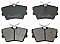 Rear Brake Pads to fit Vw Transporter T4 Bus (70B, 70C, 7DB, 7DK, 70J, 70K, 7DC, 7DJ) 2.8 VR 6 and others