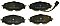 Front Brake Pads to fit Audi A1 Sportback (GBA) 40 TFSI and others