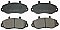 Front Brake Pads to fit Opel MOVANO A Bus (X70) 1.9 DTI (JD) and others