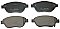 Front Brake Pads to fit Fiat 500L (351, 352) 0.9 (199LYC1B) and others