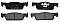 Front Brake Pads to fit Dacia LOGAN II TCe 90 (L8MA, L8M1, L8AC) and others