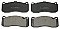 Front Brake Pads to fit BMW 1 Convertible (E88) 135 i and others