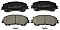 Front Brake Pads to fit Nissan QASHQAI II SUV (J11, J11) 1.2 DIG-T and others