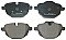 Rear Brake Pads to fit BMW 5 (F10) 520 i and others