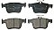 Rear Brake Pads to fit Audi A3 (8V1, 8VK) 1.0 TFSI and others