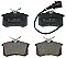 Rear Brake Pads to fit Seat IBIZA III (6L1) 1.4 16V and others