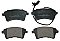Front Brake Pads to fit Renault KANGOO / GRAND KANGOO II (KW0/1) 1.5 dCi 70 (KW0V, KW0A) and others
