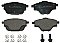 Rear Brake Pads to fit Citroen C4 GRAND PICASSO II (DA, DE) 1.2 THP 130 and others