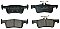 Rear Brake Pads to fit Peugeot 308 II (LB_, LP_, LW_, LH_, L3_) 1.2 VTi 72 and others