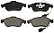 Front Brake Pads to fit Alfa Romeo GIULIETTA (940) 1.4 TB (940FXA1A, 940FXT1A) and others