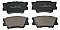 Rear Brake Pads to fit Toyota RAV 4 III (A3) 2.0 4WD (ZSA30, ZSA30R) and others
