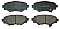 Rear Brake Pads to fit Mazda 3 (BM, BN) 1.5 and others