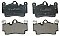 Rear Brake Pads to fit Audi Q7 (4LB) 3.0 TDI quattro and others