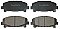Front Brake Pads to fit Honda ACCORD VIII (CU) 2.2 i-DTEC (CU3) and others