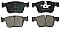 Front Brake Pads to fit Citroen C4 GRAND PICASSO II (DA, DE) 1.2 THP 130 and others