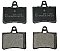 Rear Brake Pads to fit Citroen C5 I (DC) 1.8 16V (DC6FZB, DC6FZE) and others