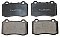 Front Brake Pads to fit Citroen DS3 (SA) 1.6 Racing and others