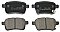 Rear Brake Pads to fit Opel ADAM (M13) 1.0 and others