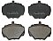 Rear Brake Pads to fit Land Rover DEFENDER Cabrio (L316) 2.2 Td4 4x4 (L317) and others