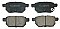 Rear Brake Pads to fit Aston Martin CYGNET 1.3 and others