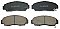 Front Brake Pads to fit Honda CIVIC VII Hatchback (EU, EP, EV) 2.0 i Sport (EV1) and others