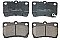 Rear Brake Pads to fit Lexus GS (S19) 300 (GRS190, GRS190R) and others