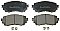 Front Brake Pads to fit Mazda 6 Estate (GJ, GL) 2.0 (GJEFW) and others