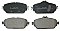 Front Brake Pads to fit Mercedes-Benz C-CLASS (W205) C 200 EQ Boost (205.077) and others