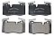 Front Brake Pads to fit Mini MINI (R56) John Cooper Works and others