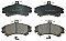 Front Brake Pads to fit Mitsubishi COLT CZC VI Convertible (RG) 1.5 (Z36A) and others