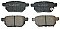 Rear Brake Pads to fit Lexus CT (ZWA10_) 200h (ZWA10_, ZWA10R) and others