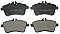 Front Brake Pads to fit Mercedes-Benz A-CLASS (W169) E-CELL (169.090) and others