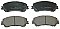 Front Brake Pads to fit Renault GRAND Scenic IV (R9) 1.2 TCe 130 and others