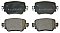 Rear Brake Pads to fit Audi A1 (8X1, 8XK) S1 quattro and others