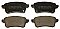 Rear Brake Pads to fit Renault ESPACE V (JR) 1.6 TCe 200 and others