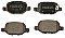Rear Brake Pads to fit Fiat 500L (351, 352) 0.9 (199LYC1B) and others
