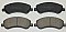 Rear Brake Pads to fit BMW 5 Gran Turismo (F07) 520 d and others
